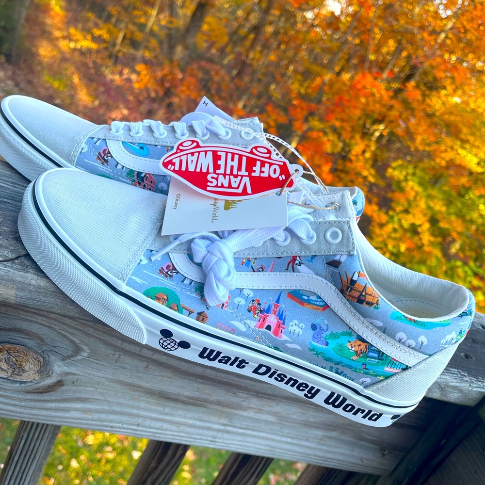 Disney World limited edition Vans size 10